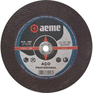 Disco de Corte Aeme para Aço DCA 402 10x1/8x5/8 (SKU 34417)
