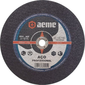 Disco de Corte Aeme para Aço DCA 402 10x1/8x3/4 (SKU 34420)
