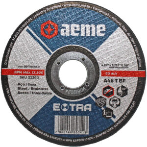 Disco de Corte Fino para Inox Extra - 01