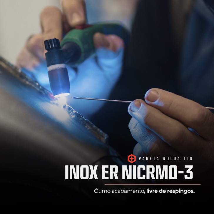 Vareta TIG INOX ER NICRMO-3 - Mobile